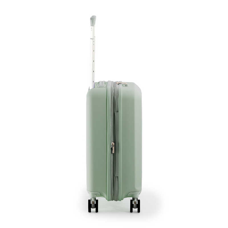 A.L.I スーツケース ジッパータイプ 宿泊目安:1~3日間 37L ドリンクホルダー付き ダブルキャスター アッシュミントグリーン ALI-6030SD-18W A.L.I スーツケース ジッパータイプ 宿泊目安:1~3日間 37L ドリンクホルダー付き ダブルキャスター アッシュミントグリーン ALI-6030SD-18W