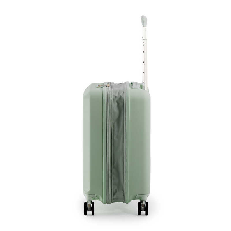 A.L.I スーツケース ジッパータイプ 宿泊目安:1~3日間 37L ドリンクホルダー付き ダブルキャスター アッシュミントグリーン ALI-6030SD-18W A.L.I スーツケース ジッパータイプ 宿泊目安:1~3日間 37L ドリンクホルダー付き ダブルキャスター アッシュミントグリーン ALI-6030SD-18W
