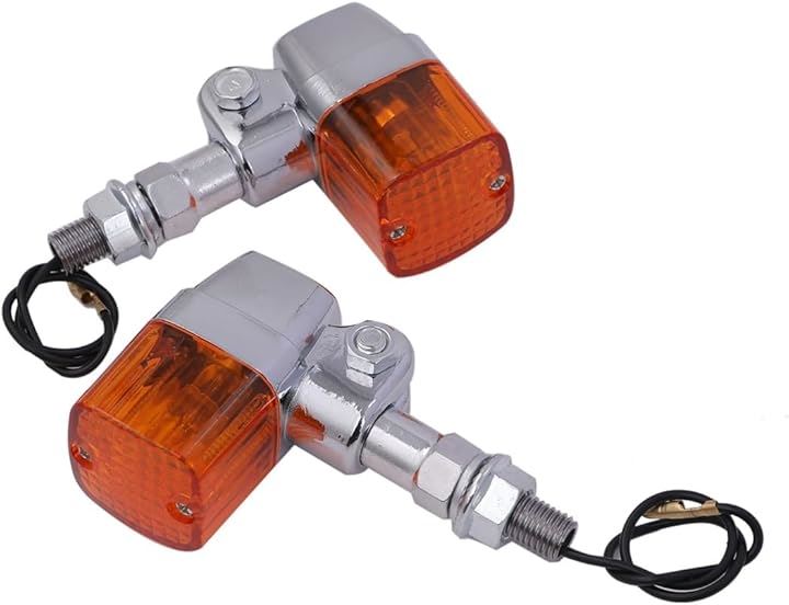 角型 ヨーロピアン メッキ ウインカー ステー 付 クリアー スモーク オレンジ レンズ 各種 ゼファー400 ZRX400 Z400FX GPZ400F 等 汎用(オレンジ4個セット) 角型 ヨーロピアン メッキ ウインカー ステー 付 クリアー スモーク オレンジ レンズ 各種 ゼファー400 ZRX400 Z400FX GPZ400F 等 汎用(オレンジ4個セット)