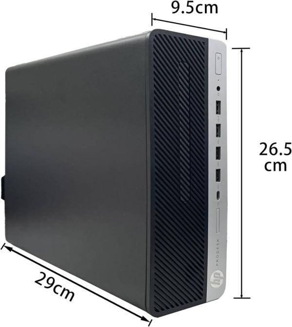 【サポート付き】 HP ProDesk 600 G5 Windows11 SSD:128GB メモリー:16GB Office 2019 & 液晶ディスプレイ19インチ