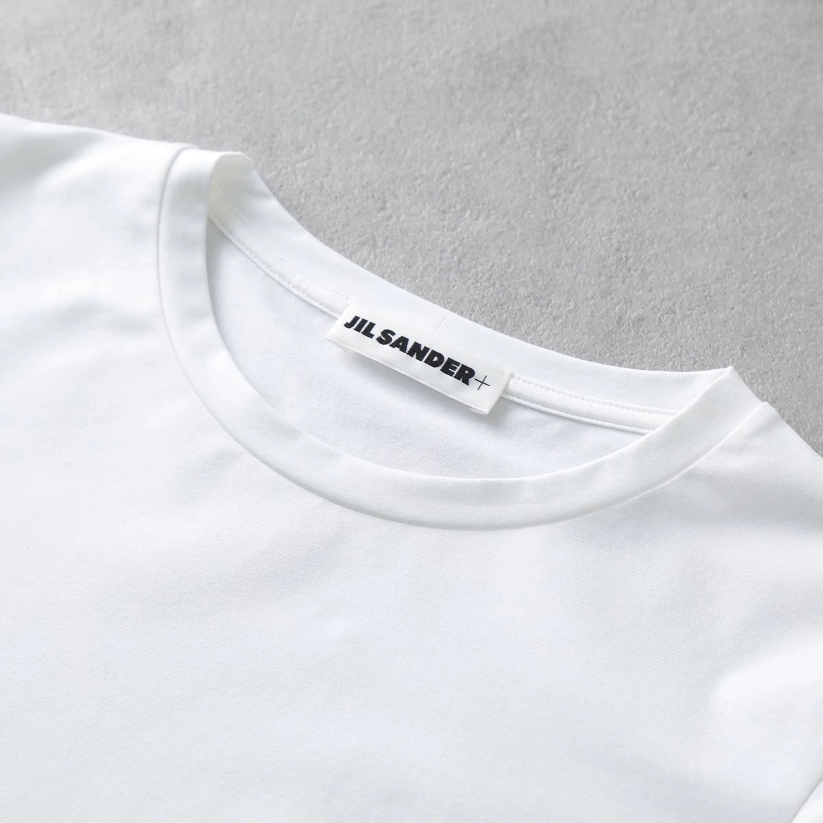 JIL SANDER+ ジルサンダー プラス 半袖 Tシャツ J40GC0017 J45030 レディース カットソー ロゴ刺繍 クルーネック カラー3色 【mega】 JIL SANDER+ ジルサンダー プラス 半袖 Tシャツ J40GC0017 J45030 レディース カットソー ロゴ刺繍 クルーネック カラー3色 【mega】