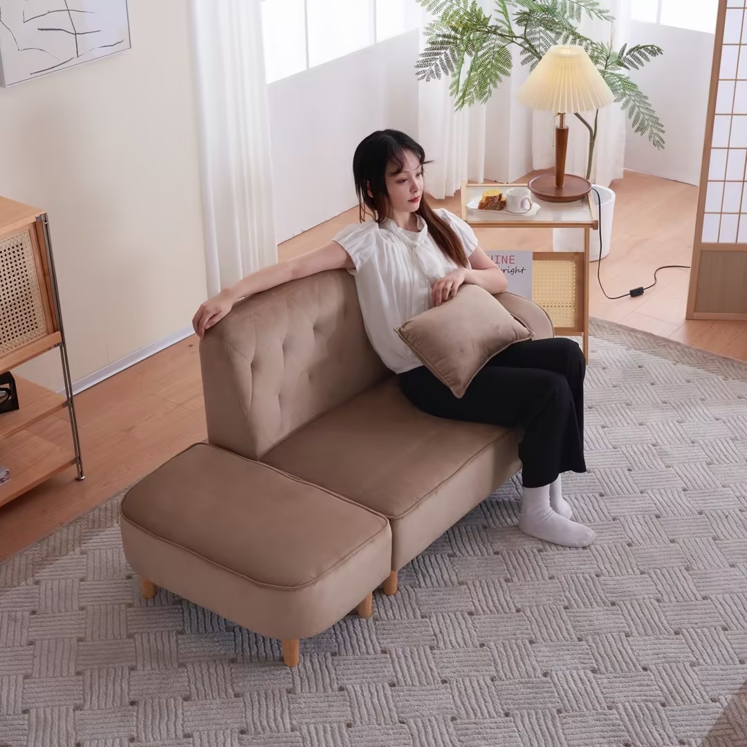 One Arm 2 Seater sofa+Ottoman ソファ 2人掛け 収