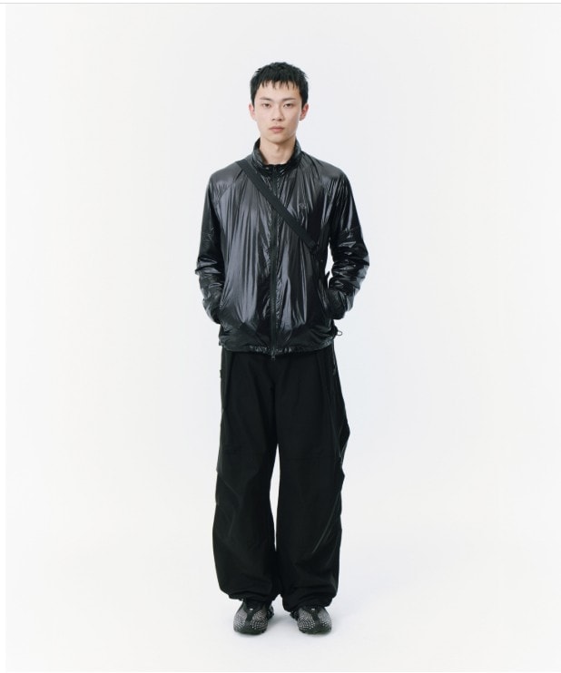 【SANSANGEAR】 25FW LUSTER JACKET : BLACK