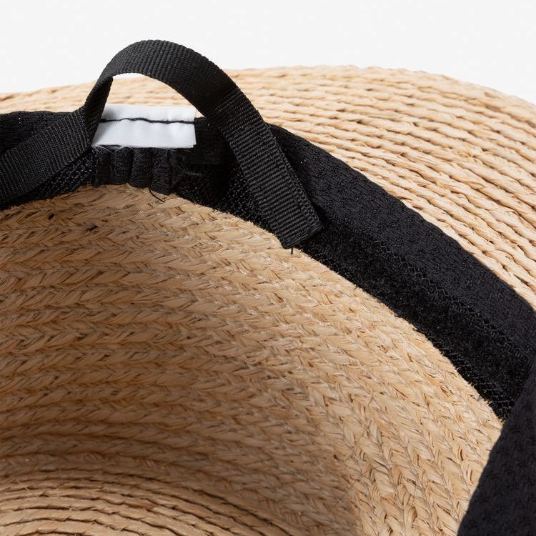 正規品 帽子ラフィアブレイドハット NNW02441 ナチュラル/NA/