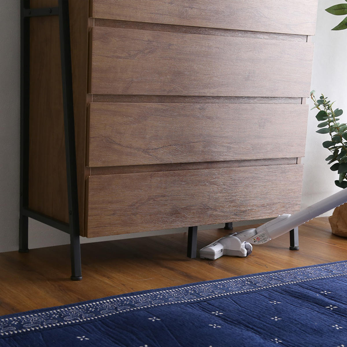 チェストラック 約幅82.5cm ヴィンテージ調 ワイドチェスト 4段 ラック 本棚 収納 家具 オープンラック リビング収納 リビング キャビネット ディスプレイラック 飾り棚 引き出し