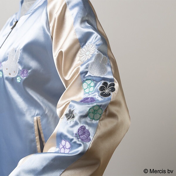 5905020700 miffy ミッフィー フラワーシャワーミッフィー スカジャン(L)