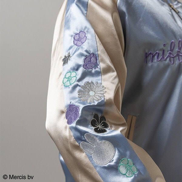 5905020700 miffy ミッフィー フラワーシャワーミッフィー スカジャン(L)