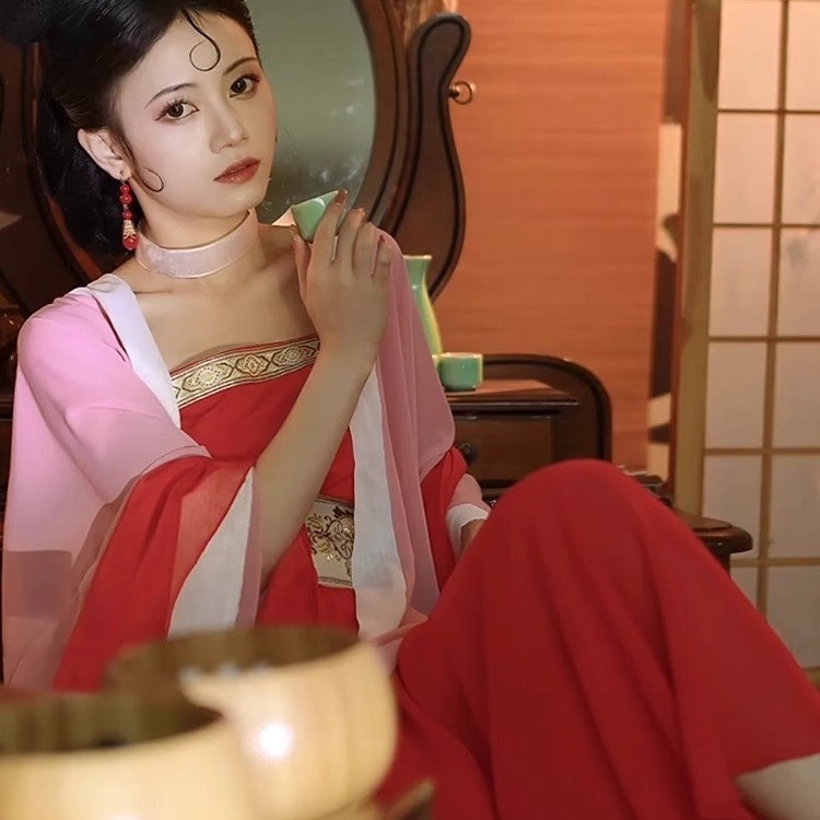 妲己cos服小さいオレンジ同じタイプ純粋な欲漢服女性時代長いタイプ古なショー服装ダンス服 妲己cos服小さいオレンジ同じタイプ純粋な欲漢服女性時代長いタイプ古なショー服装ダンス服