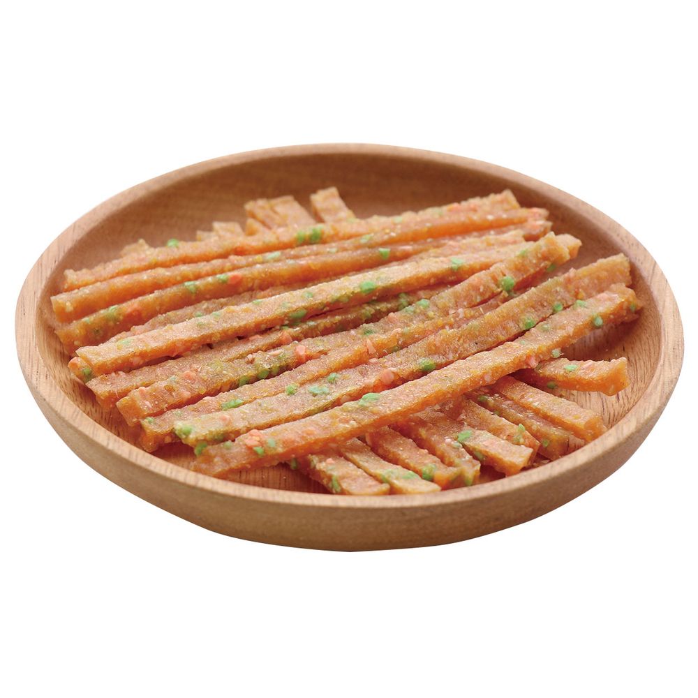 （まとめ買い）プラクト 歯みがきデンタルササミ クランチスティック 野菜入り 60g 犬用おやつ [x10]