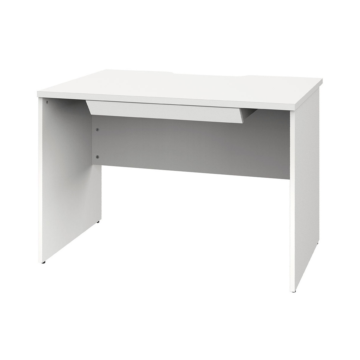 オフィスデスク 引出し付 幅100x奥行70cm 木製 プラン デスク 事務机 机 パソコンデスク オフィス収納 木目調 ナチュラル ウォールナット ホワイト 白 ブラック 黒 収納 法人限定