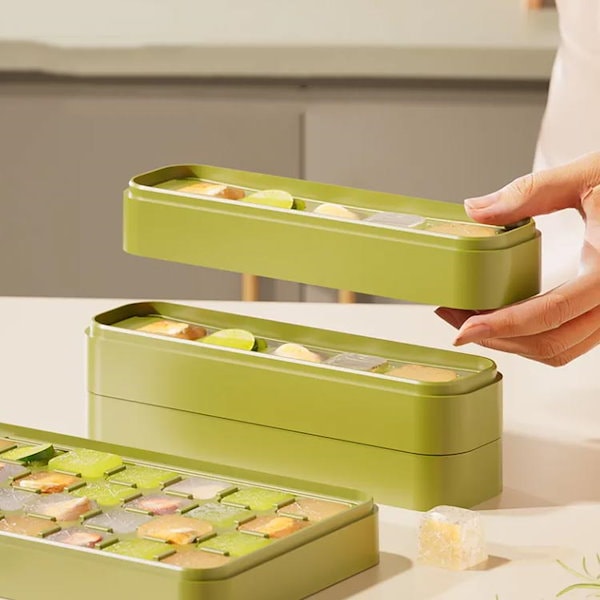 製氷皿 製氷器 製氷機 4個取り 2点セット 蓋付き シリコン アイス