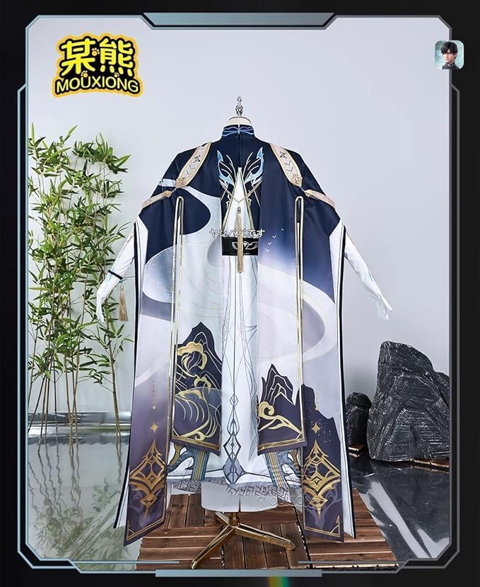 恋と深空 レイ流雲の帰る山 コスプレ衣装+ウィッグ +靴