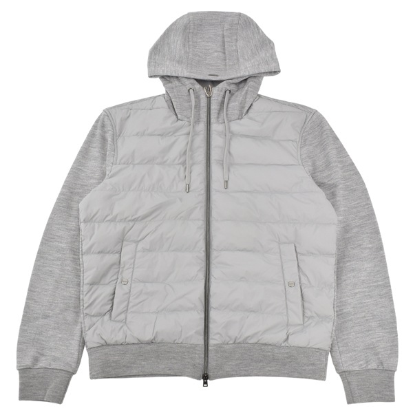 HERNO ヘルノ ウールピケ&ライトナイロン ストレッチ RESORT スウェットシャツ/JP00013UR 56013 9410 HERNO ヘルノ ウールピケ&ライトナイロン ストレッチ RESORT スウェットシャツ/JP00013UR 56013 9410