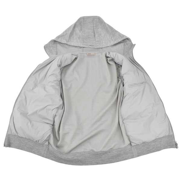 HERNO ヘルノ ウールピケ&ライトナイロン ストレッチ RESORT スウェットシャツ/JP00013UR 56013 9410 HERNO ヘルノ ウールピケ&ライトナイロン ストレッチ RESORT スウェットシャツ/JP00013UR 56013 9410