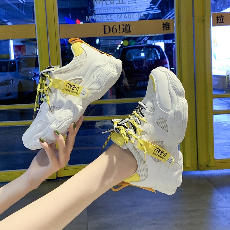 スニーカー レディースシューズ ダッドスニーカー 歩きやすい 履きやすい 走れる 疲れにくい 柔らかい かわいい 大人可愛い きれいめ 大人 上品 おしゃれ お洒落 ラブリー キュート ガーリー 大人