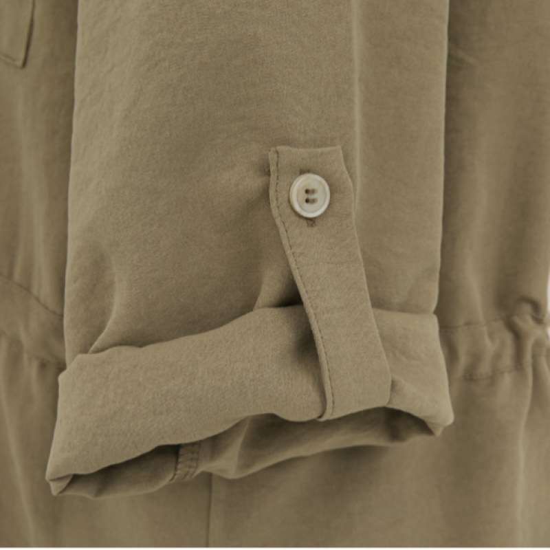 クリック＆ファニーベルポケットストリングシャツ