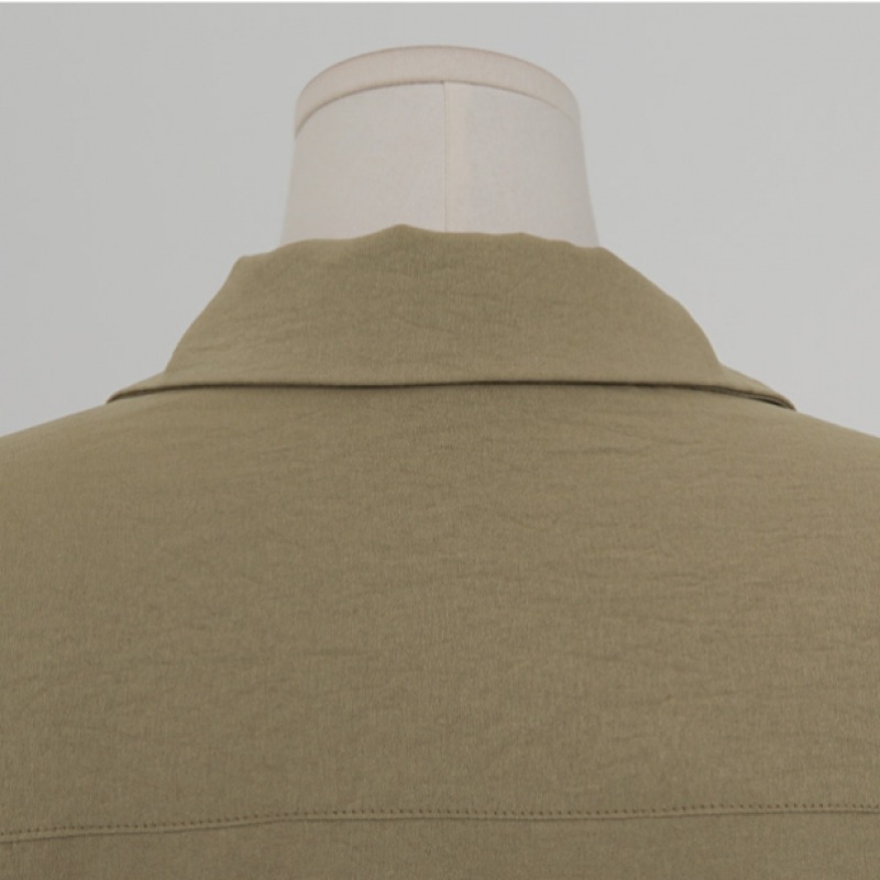 クリック＆ファニーベルポケットストリングシャツ