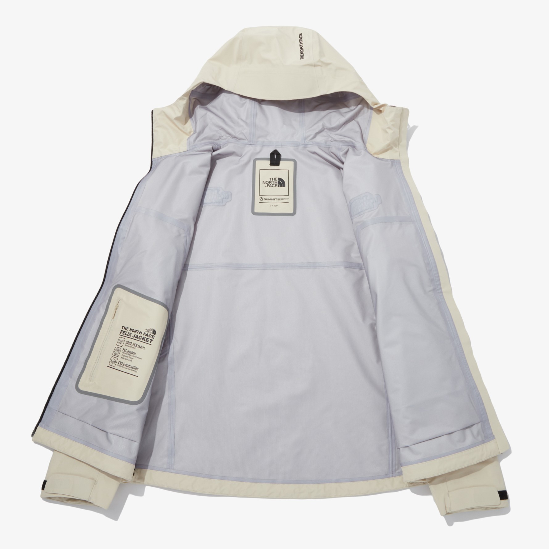 フェリックス ゴアテックス ジャケット NJ2GQ03 レディーズ メンズ 日常 デイリー カジュアル アウトドア フード ジャケット 防水 登山 レギュラーフィット