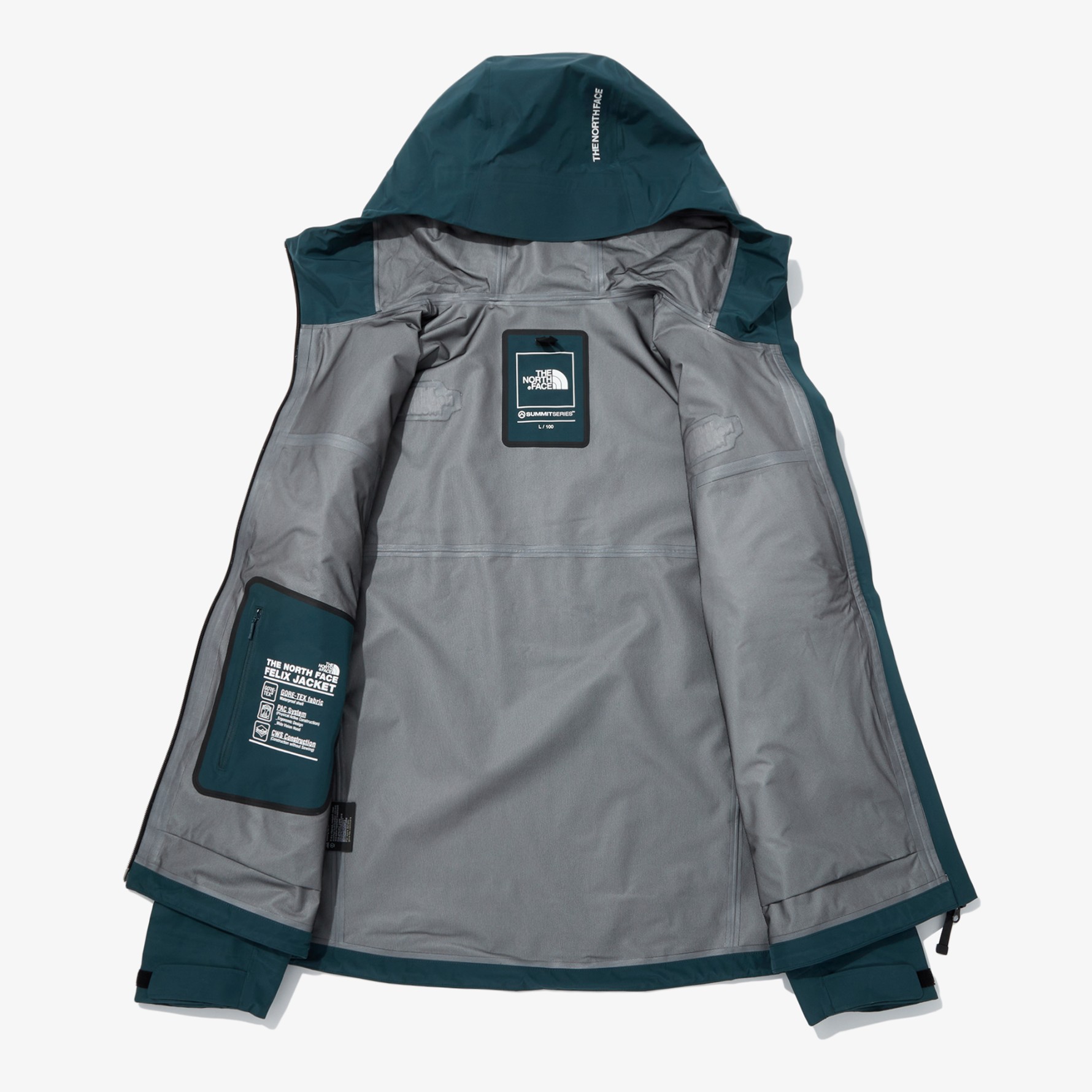 フェリックス ゴアテックス ジャケット NJ2GQ03 レディーズ メンズ 日常 デイリー カジュアル アウトドア フード ジャケット 防水 登山 レギュラーフィット