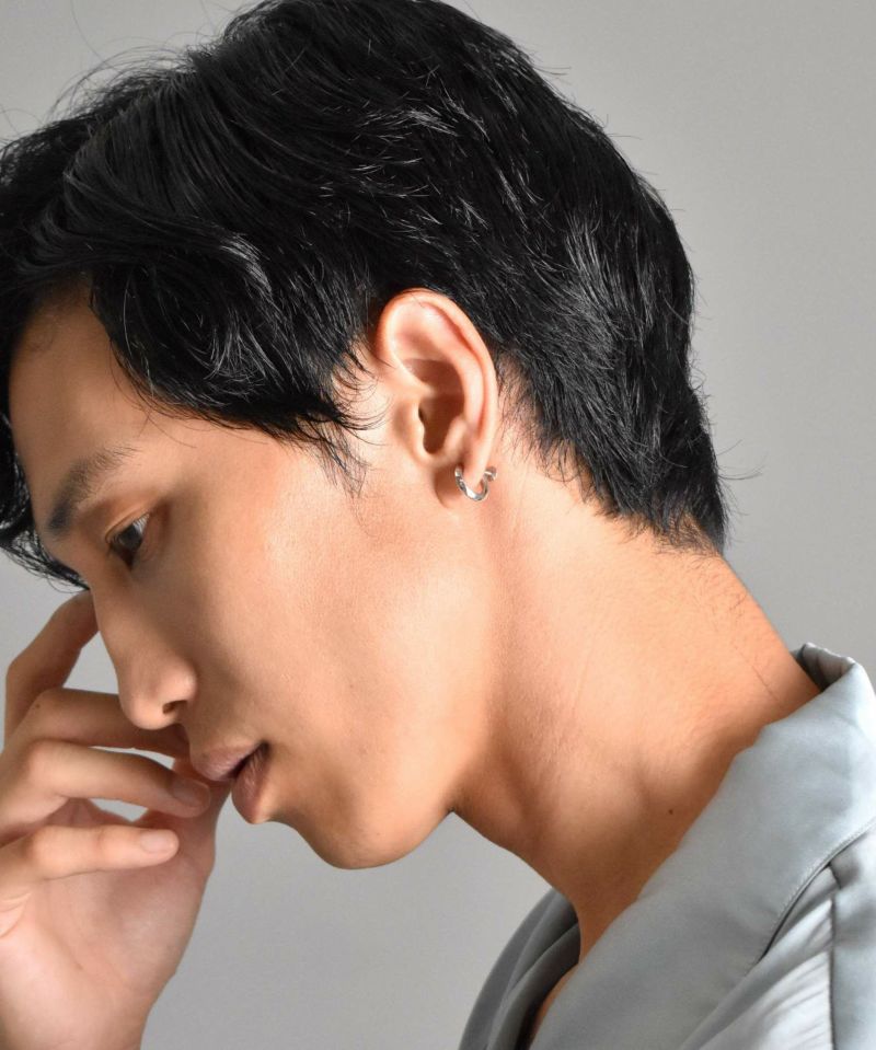 イヤリング メンズ シルバー イヤリング ヘリテイジ SV925 LH-1ER027 メンズイヤリング 片耳用 1点売り 【ネコポス】