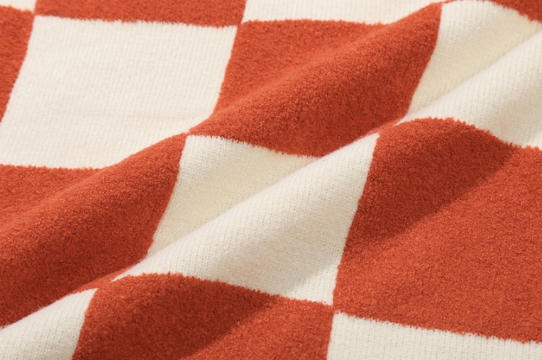 【ROMANTIC CROWN】CHECKER BOARD TERRY VEST 【ROMANTIC CROWN】CHECKER BOARD TERRY VEST