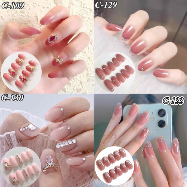 ☑︎苺のショートケーキ　ネイルチップ　韓国　オーダー　ニュアンスネイル　個性派 m13874650679_1.jpg?1720881956