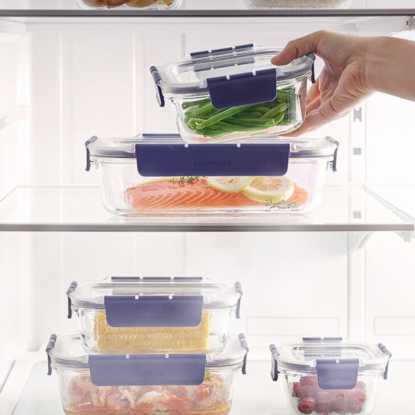 耐熱性/ガラス製食品容器/ガラス密閉容器/セット