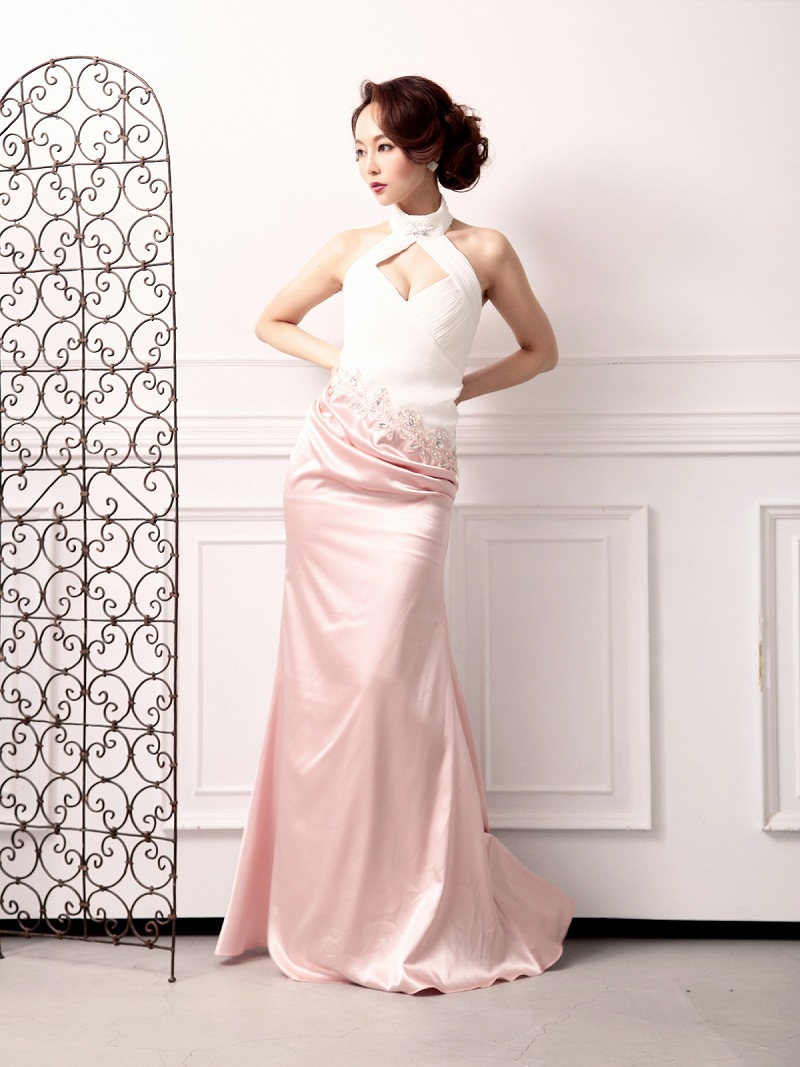 キャバドレス ロング ナイトドレス ロング ピンク キャバクラ サテン スピンドル 通販 Belsia.LUX キャバドレス ロング ナイトドレス ロング ピンク キャバクラ サテン スピンドル 通販 Belsia.LUX