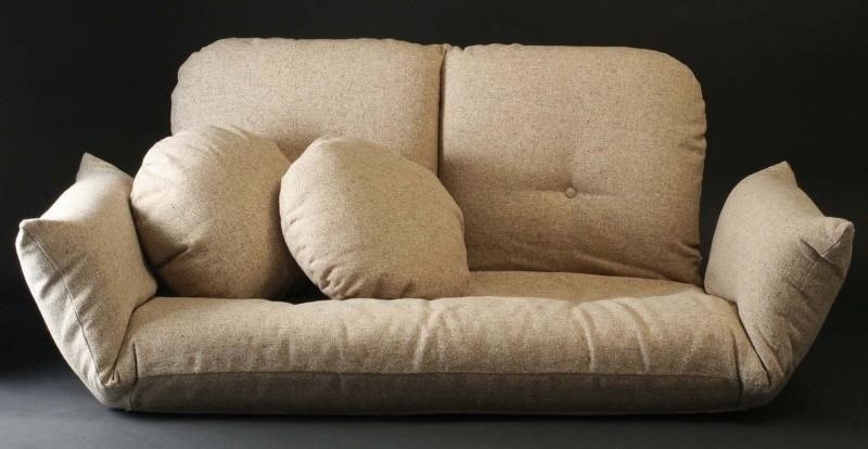 フレックスソファ[フラネ]ロウポジション ブラウン