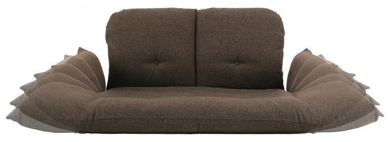 フレックスソファ[フラネ]ロウポジション ブラウン