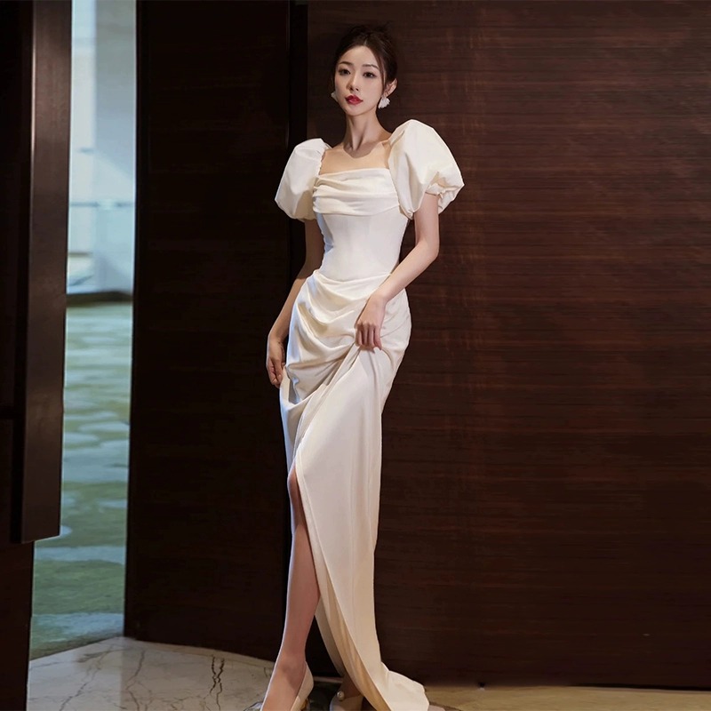 ウェディングドレス白 レッド パーティードレス 結婚式二次会 半袖 長袖ドレス オフショルダー 前撮りワンピース Aライン マーメイド 花嫁ロングドレスお呼ばれ 20代30代40代