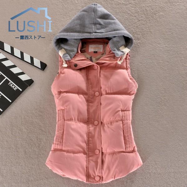 高級な質感ベストダウン風ベスト中綿ベストダウンジャケットレディースアウタートップスフード付き大きいサイズ暖かい防風防寒撥水加防寒着 高級な質感ベストダウン風ベスト中綿ベストダウンジャケットレディースアウタートップスフード付き大きいサイズ暖かい防風防寒撥水加防寒着