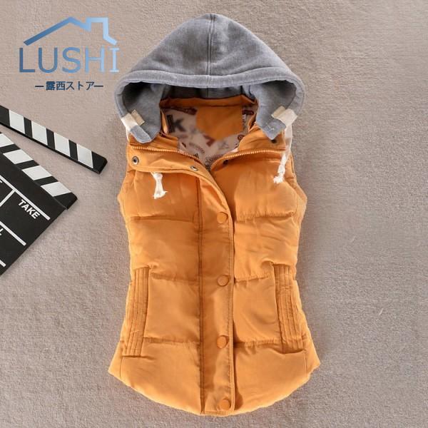 高級な質感ベストダウン風ベスト中綿ベストダウンジャケットレディースアウタートップスフード付き大きいサイズ暖かい防風防寒撥水加防寒着 高級な質感ベストダウン風ベスト中綿ベストダウンジャケットレディースアウタートップスフード付き大きいサイズ暖かい防風防寒撥水加防寒着