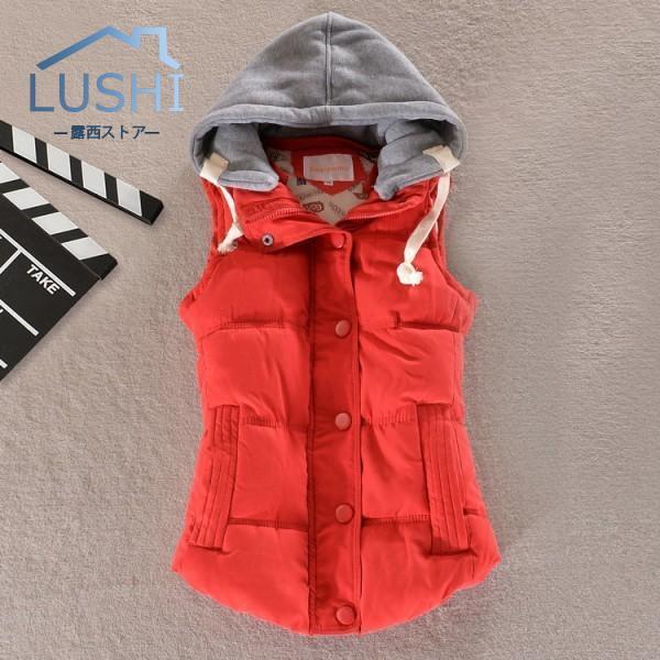 高級な質感ベストダウン風ベスト中綿ベストダウンジャケットレディースアウタートップスフード付き大きいサイズ暖かい防風防寒撥水加防寒着 高級な質感ベストダウン風ベスト中綿ベストダウンジャケットレディースアウタートップスフード付き大きいサイズ暖かい防風防寒撥水加防寒着