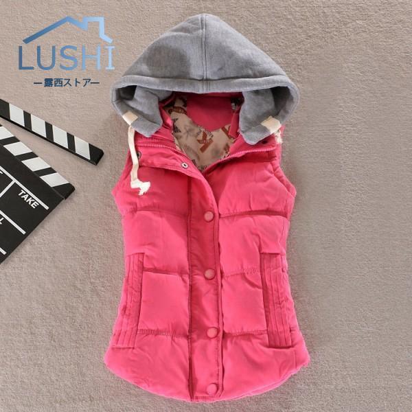 高級な質感ベストダウン風ベスト中綿ベストダウンジャケットレディースアウタートップスフード付き大きいサイズ暖かい防風防寒撥水加防寒着 高級な質感ベストダウン風ベスト中綿ベストダウンジャケットレディースアウタートップスフード付き大きいサイズ暖かい防風防寒撥水加防寒着