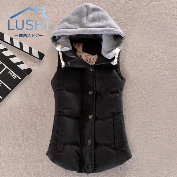 高級な質感ベストダウン風ベスト中綿ベストダウンジャケットレディースアウタートップスフード付き大きいサイズ暖かい防風防寒撥水加防寒着 高級な質感ベストダウン風ベスト中綿ベストダウンジャケットレディースアウタートップスフード付き大きいサイズ暖かい防風防寒撥水加防寒着