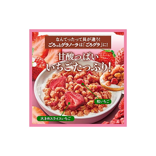 ごろグラいちごづくし360g×4 - その他 加工食品