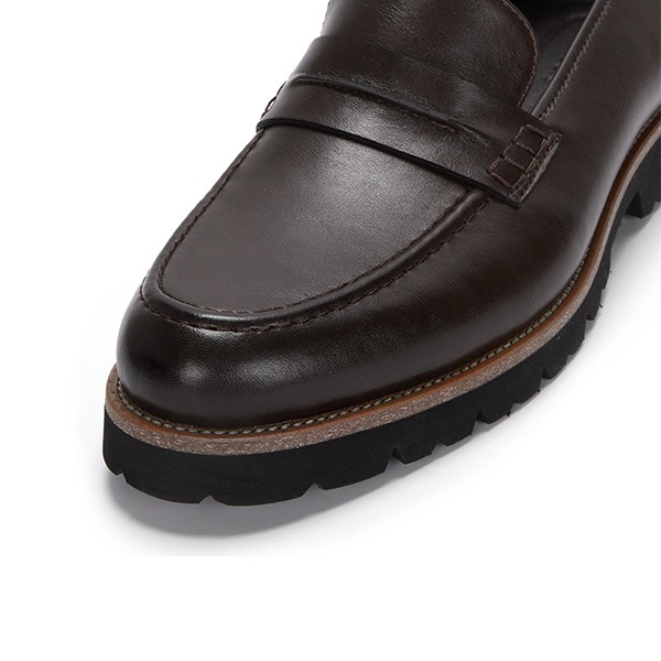 (ムック) M.Mook ネロウォーカーローファーダークブラウン 517413103ZL (ムック) M.Mook ネロウォーカーローファーダークブラウン 517413103ZL