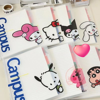 T*様 新品未使用‪♡ハローキティクリスマスA6メモ SANRIO CHARCTERS♡ ミニウォレット風メモ📝 ちささんが教えて