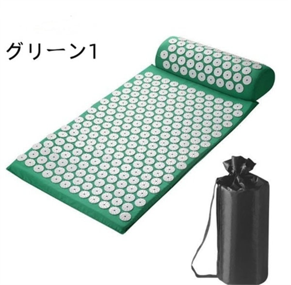 Qoo10] 指圧スパイクマットヨガシャクティマットマ