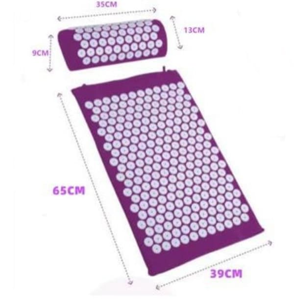 Qoo10] 指圧スパイクマットヨガシャクティマットマ