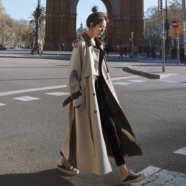 春新作 トレンチコート 大きいサイズ レディース ロングコート レディース チェスターコート レディース 冬 バイカラー ベルト付 秋 ベージュ 春新作 トレンチコート 大きいサイズ レディース ロングコート レディース チェスターコート レディース 冬 バイカラー ベルト付 秋 ベージュ