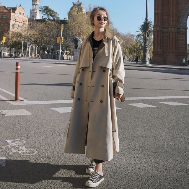 春新作 トレンチコート 大きいサイズ レディース ロングコート レディース チェスターコート レディース 冬 バイカラー ベルト付 秋 ベージュ 春新作 トレンチコート 大きいサイズ レディース ロングコート レディース チェスターコート レディース 冬 バイカラー ベルト付 秋 ベージュ