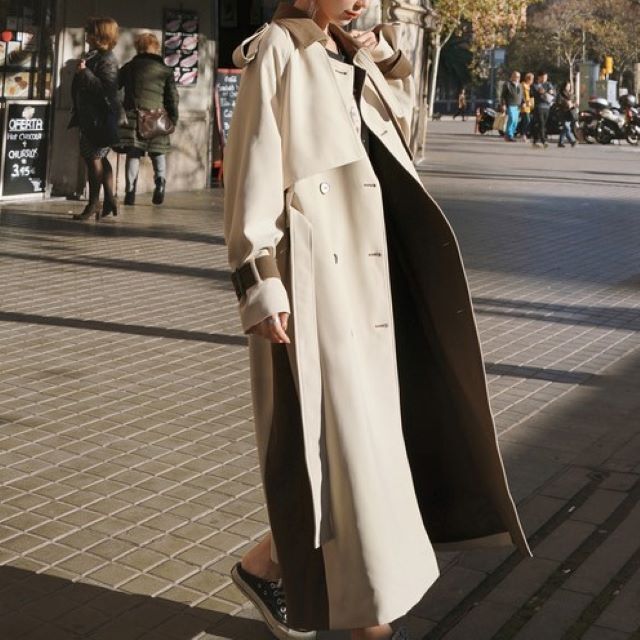 春新作 トレンチコート 大きいサイズ レディース ロングコート レディース チェスターコート レディース 冬 バイカラー ベルト付 秋 ベージュ 春新作 トレンチコート 大きいサイズ レディース ロングコート レディース チェスターコート レディース 冬 バイカラー ベルト付 秋 ベージュ
