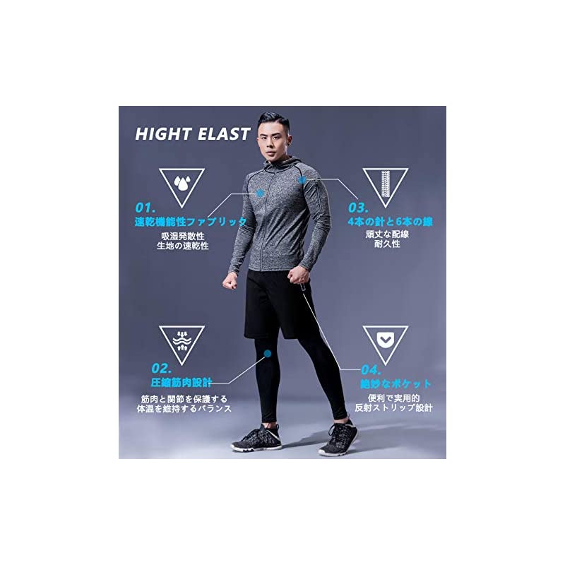 加圧シャツ 加圧インナー ダイエット 補正下着 5点 M 身長165-170cm:体重50-60kg 加圧シャツ 加圧インナー ダイエット 補正下着 5点 M 身長165-170cm:体重50-60kg