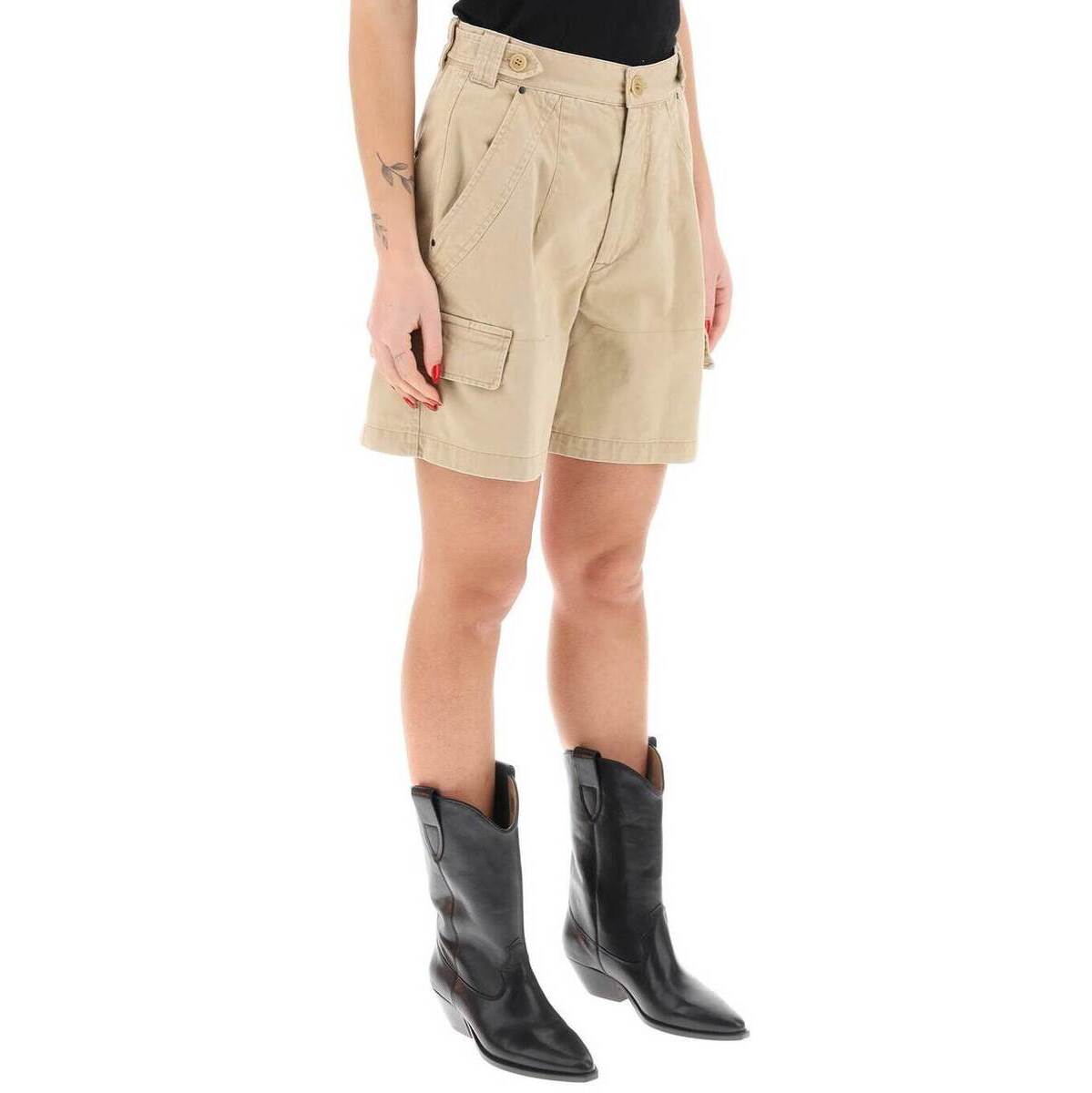 SH0113FA B1F02I ベージュ 春夏2024 ショーツ レディース ik