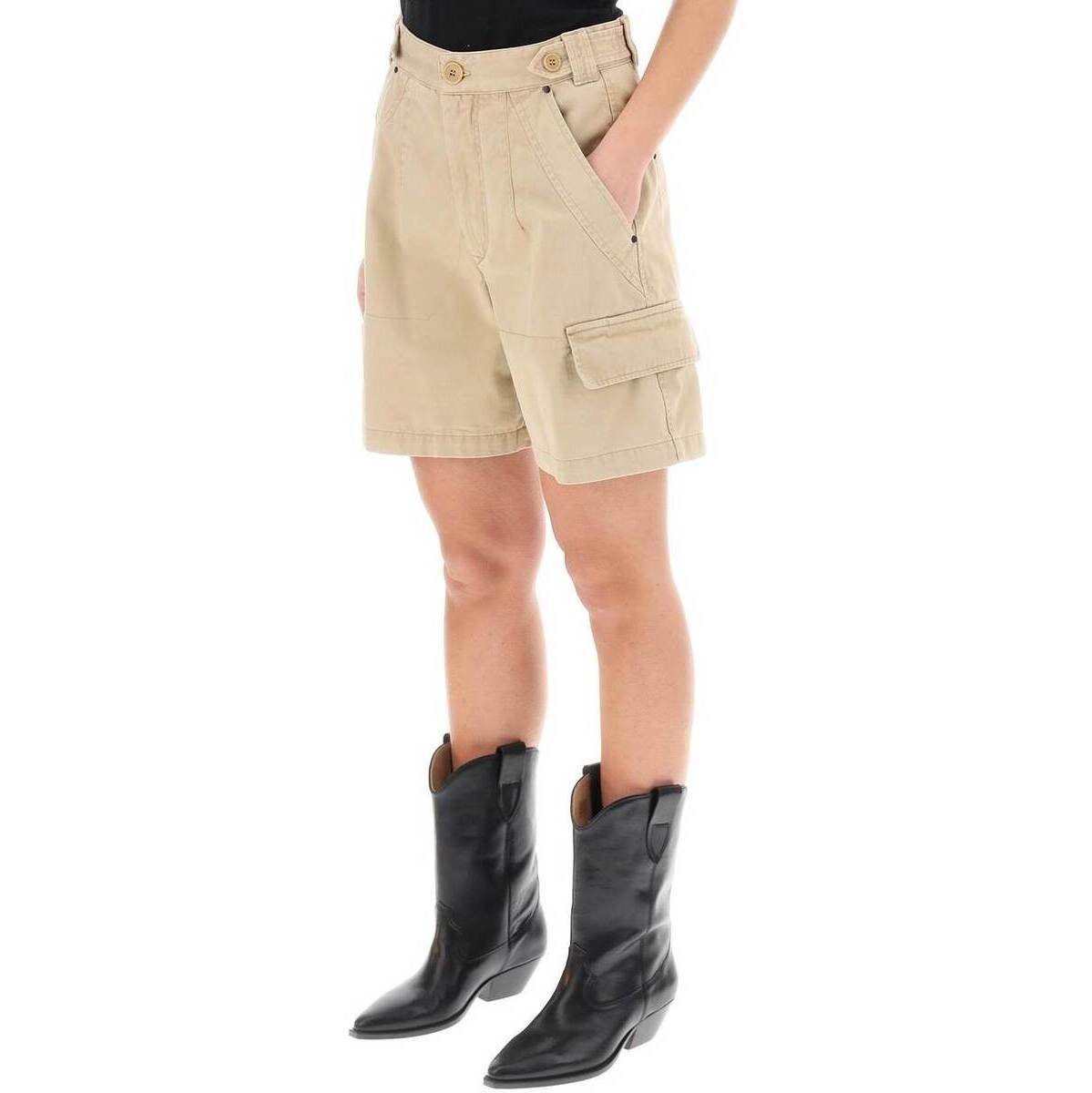 SH0113FA B1F02I ベージュ 春夏2024 ショーツ レディース ik