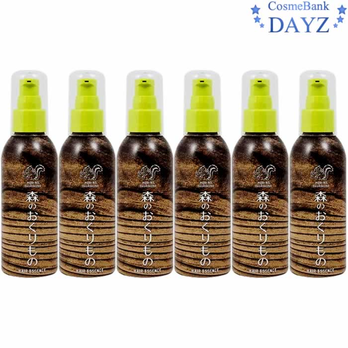 森のおくりもの ヘアエッセンス 100g 6点セット 洗い流さないヘアトリートメント ミルクタイプ 天然由来成分 花精 カセイ
