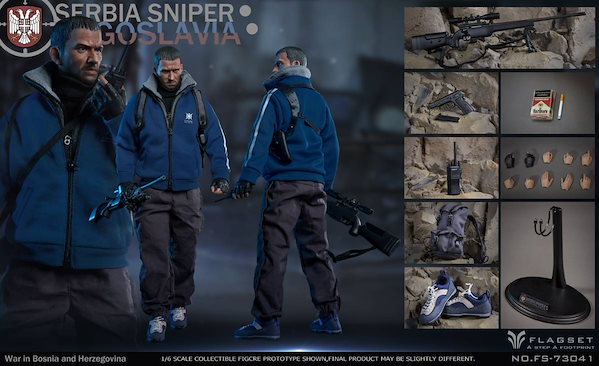 新品未開封 FS73041 GTA 4 ニコベリック Serbian Sniper Niko Bellic 1/6フィギュア