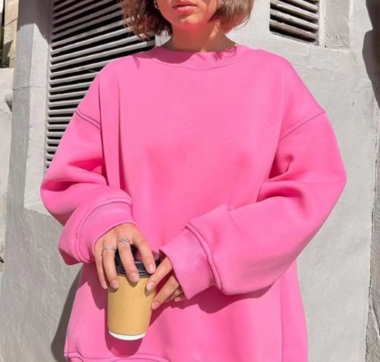 スウェットシャツ レディース トップス カットソー トレーナー 長袖 ラウンドネック ルーズ シンプル 無地 プルオーバー カジュアル お出かけ おしゃれ オーバーサイズ 体型カバー 女性 スウェットシャツ レディース トップス カットソー トレーナー 長袖 ラウンドネック ルーズ シンプル 無地 プルオーバー カジュアル お出かけ おしゃれ オーバーサイズ 体型カバー 女性